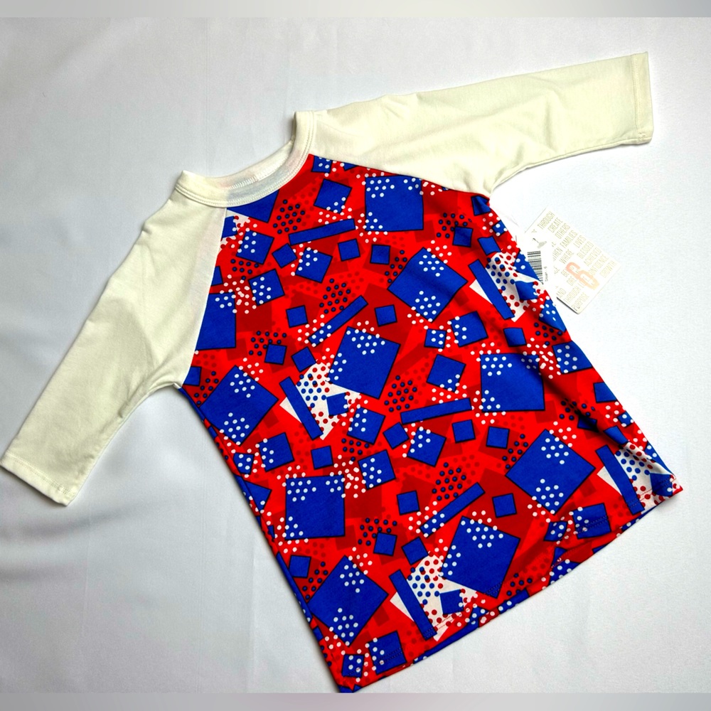 NWT - Kids LuLaRoe Sloan shirt - Size 6